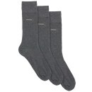 BOSS 3P Socken mittelhoch Baumwoll-Mix Logo Dreier-Pack...