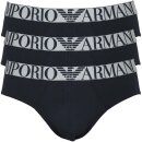 EMPORIO ARMANI Herren Briefs Slips Organic Stretch Cotton im Multipack