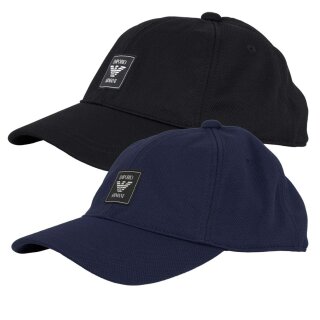 Emporio Armani Baseball Logo Patch Basecap Schirmmütze