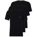 HUGO Dreier-Pack T-Shirts aus Baumwolle mit Logo-Print M 001/Black