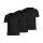 HUGO Dreier-Pack T-Shirts aus Baumwolle mit Logo-Print M 001/Black