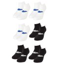 Emporio Armani 2er Pack Sneaker Socken Füßlinge Weiß Blau Schwarz