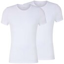 JOOP! O-Ausschnitt Rundhals 2er Pack Crewneck T-Shirts Everyday Weiß/White M