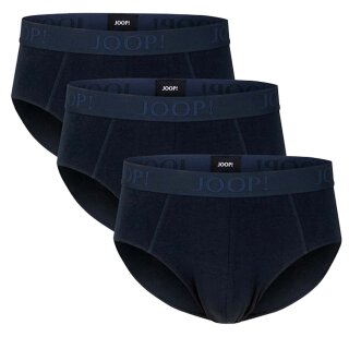 JOOP! 3er Pack Mini Slips Co/EL Everyday 3 x Dunkelblau/Navy XXL