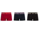 EMPORIO ARMANI 1er Pack Herren Boxershorts Rot Blau Schwarz Megalogo S M L XL XXL