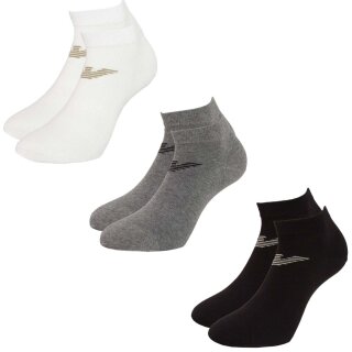 Schwarz/White/Graumelange