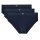 EMPORIO ARMANI Herren Briefs Slips Essential Logolabel Stretch Cotton Multipack