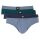 EMPORIO ARMANI Herren Briefs Slips Essential Logolabel Stretch Cotton Multipack