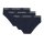 EMPORIO ARMANI Herren Slips Briefs 3er Pack Baumwolle Elasthan Weiß Dunkelblau Schwarz Größe S-XXL AF14131 EM000391